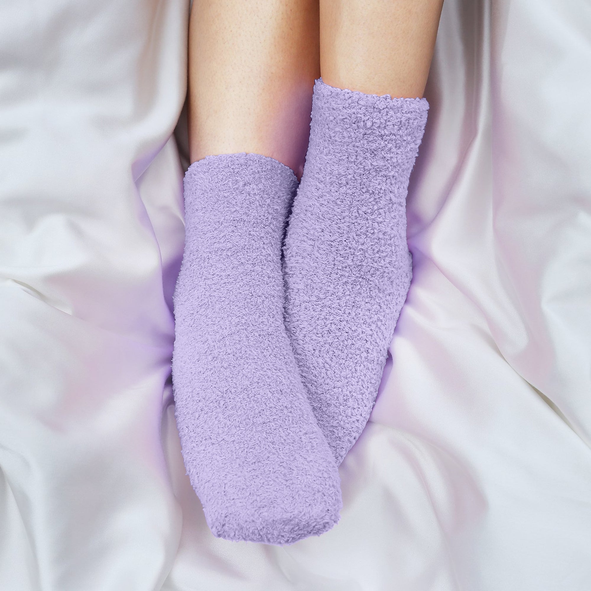 Fluffy Sokken | Paars