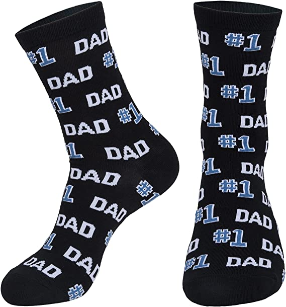 Grappige sokken heren, #1 dad | cadeauplek