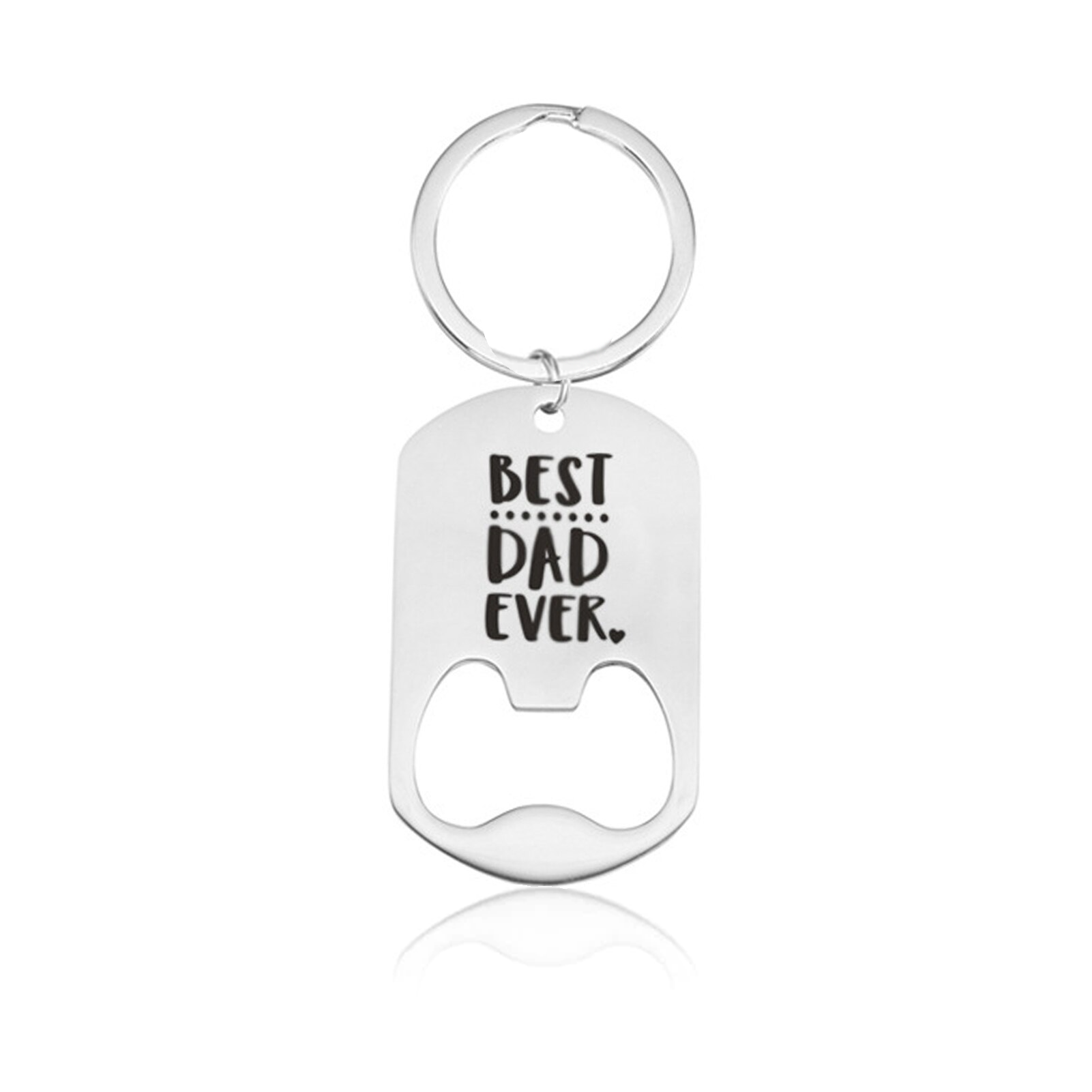 Sleutelhanger & bieropener voor vader, Best Dad Ever | Cadeauplek