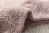 Fluffy sokken beige details | cadeauplek