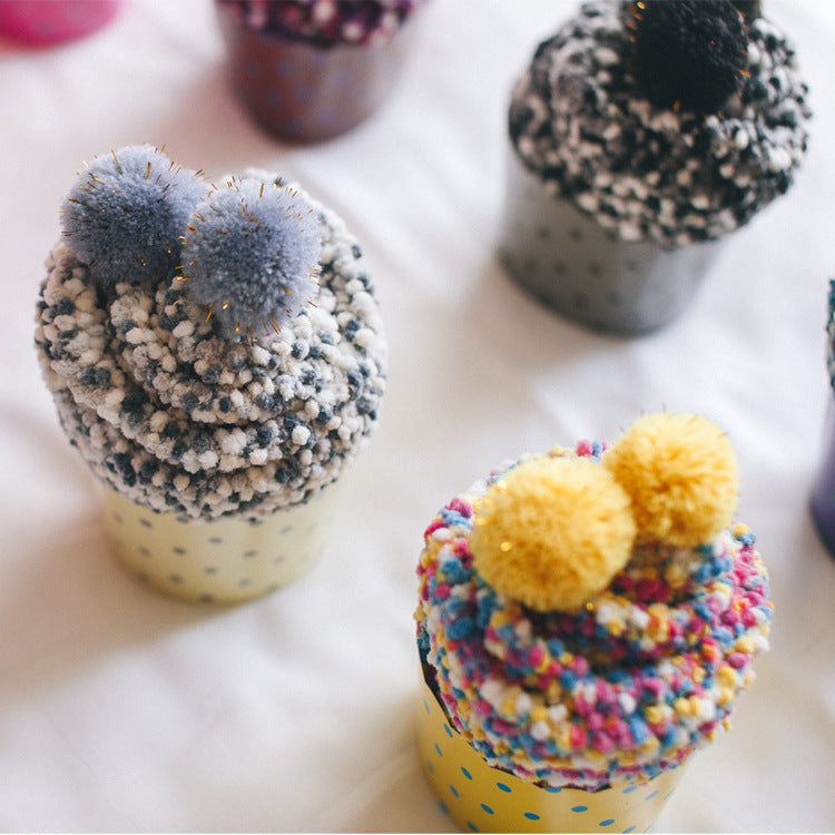 Fluffy huissokken cupcake verpakkingen | Cadeauplek