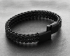 Afbeelding in Gallery-weergave laden, Armband Compleet RVS | Zwart