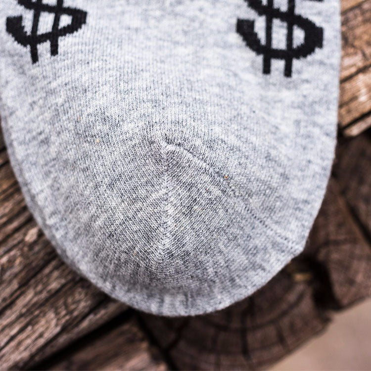 Grappige sokken met dollar tekens details | cadeauplek